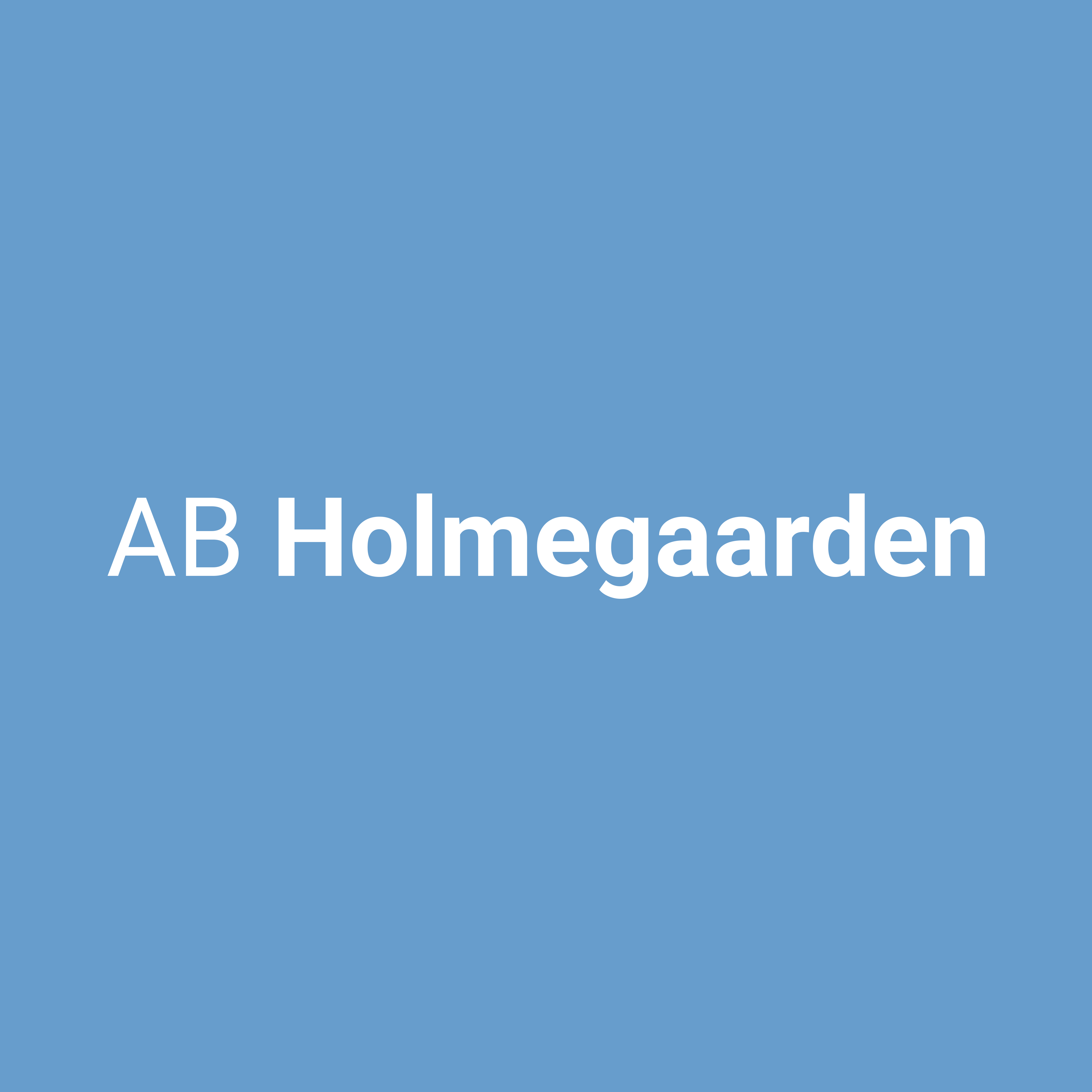 AB Holmegaarden logo